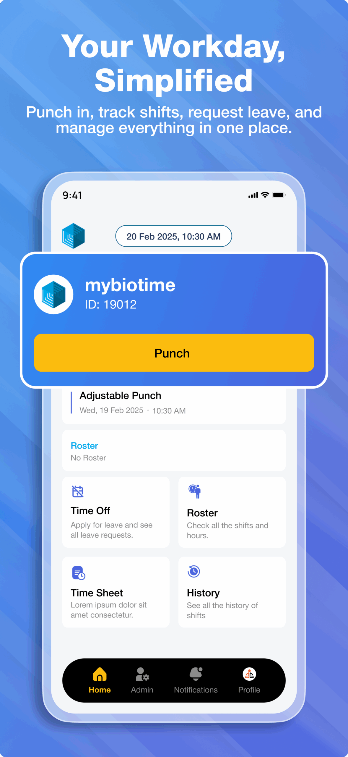 time and attendance app